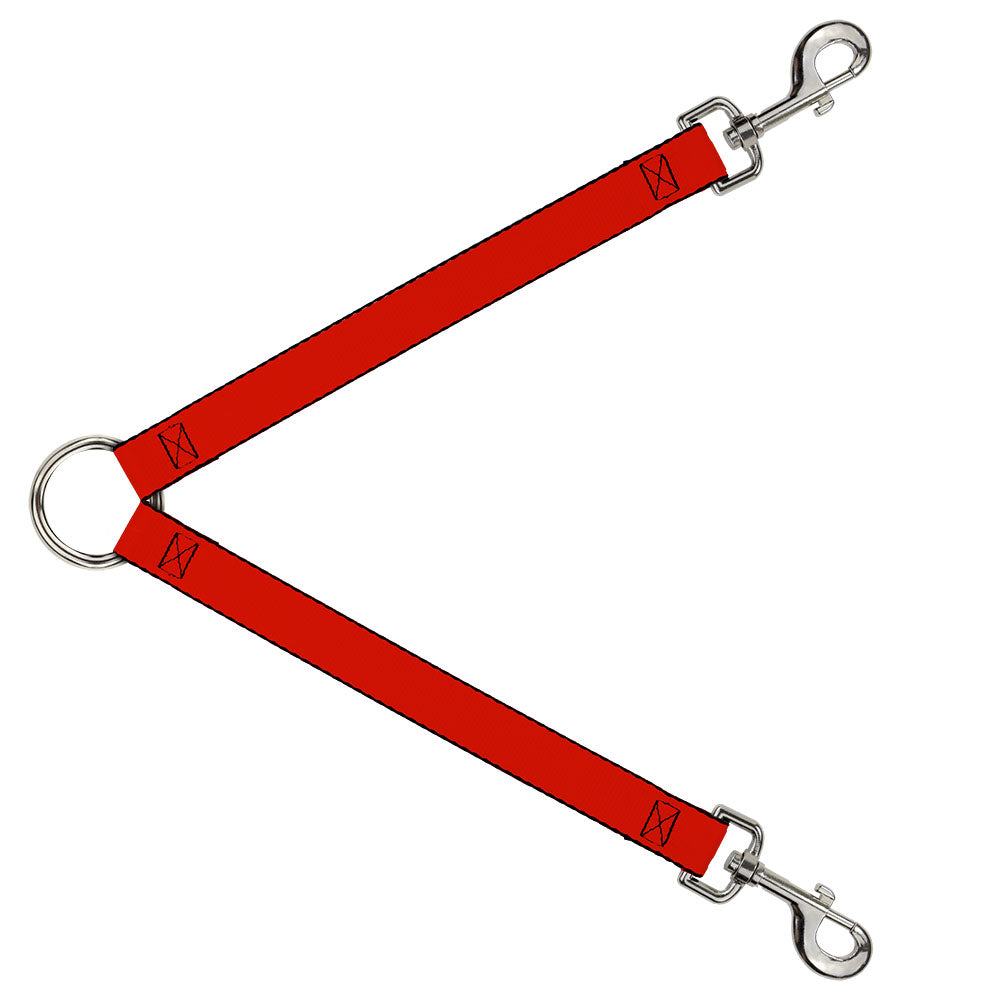 Dog Leash Splitter - Red Dog Leash Splitters Buckle-Down   