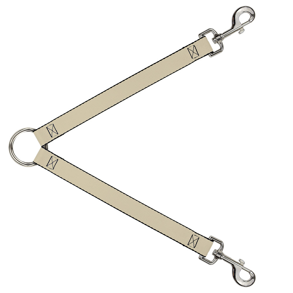 Dog Leash Splitter - Tan Dog Leash Splitters Buckle-Down   