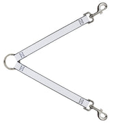Dog Leash Splitter - White Dog Leash Splitters Buckle-Down   