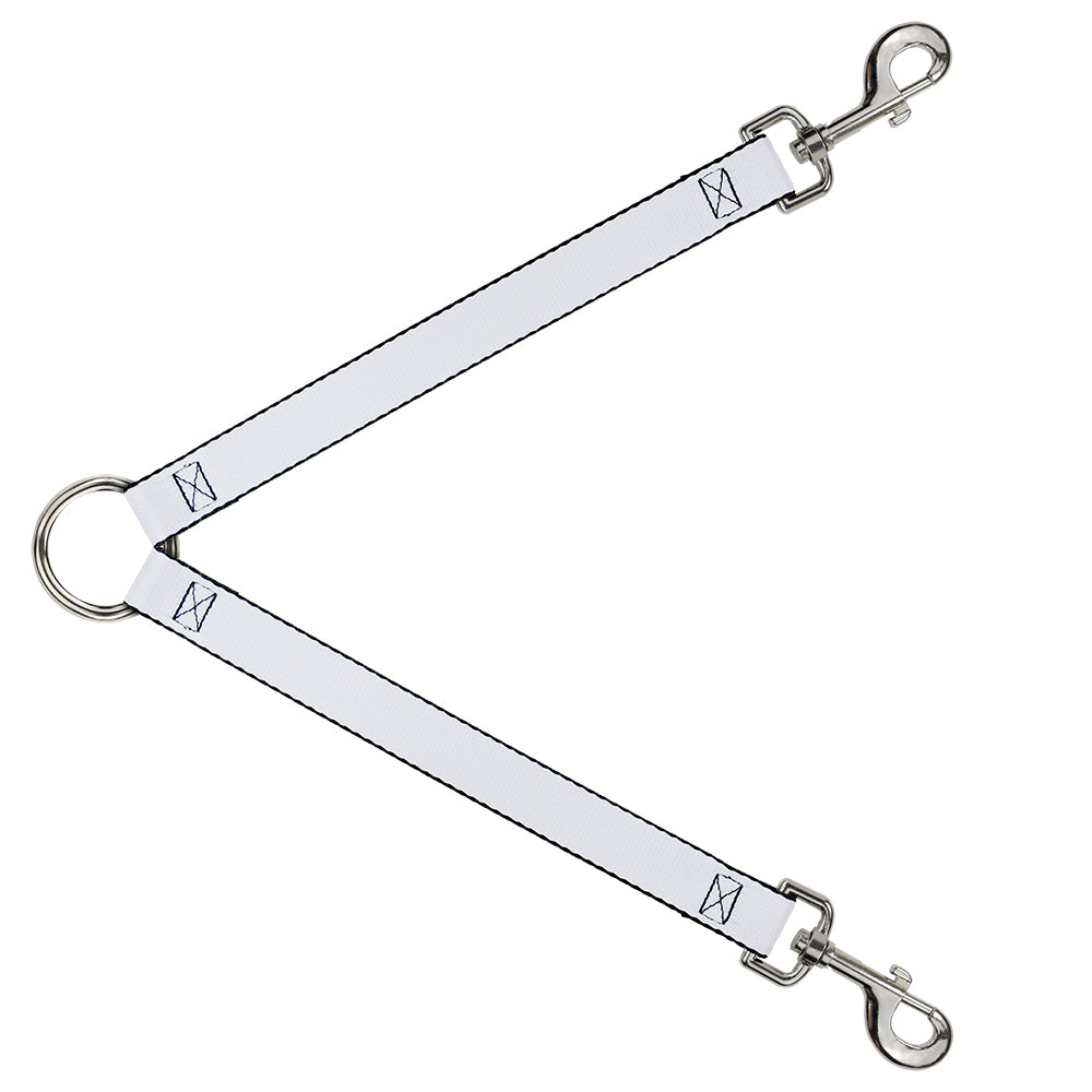 Dog Leash Splitter - White Dog Leash Splitters Buckle-Down   