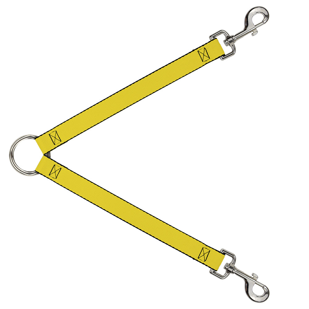 Dog Leash Splitter - Yellow Dog Leash Splitters Buckle-Down   