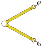 Dog Leash Splitter - Yellow Dog Leash Splitters Buckle-Down   