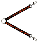 Dog Leash Splitter - Flame Orange Dog Leash Splitters Buckle-Down   