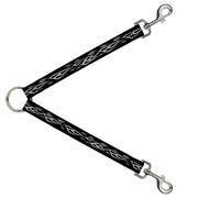 Dog Leash Splitter - Flame Silver Dog Leash Splitters Buckle-Down   