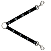 Dog Leash Splitter - Star Black/Silver Dog Leash Splitters Buckle-Down   