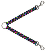Dog Leash Splitter - 3-D Glasses w/Stars Multi Color Dog Leash Splitters Buckle-Down   