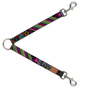 Dog Leash Splitter - Animal Skins & Stripes 1 Dog Leash Splitters Buckle-Down   