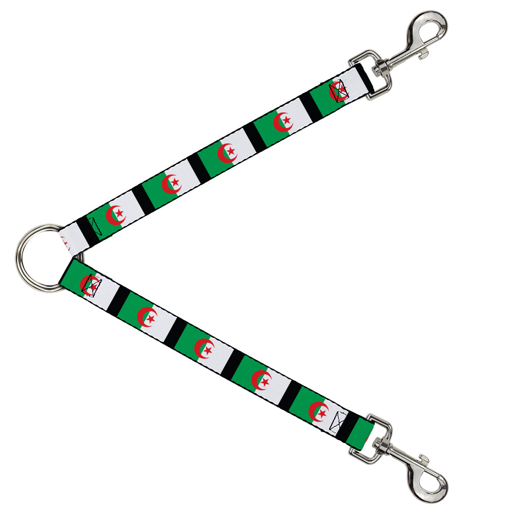 Dog Leash Splitter - Algeria Flags Dog Leash Splitters Buckle-Down   