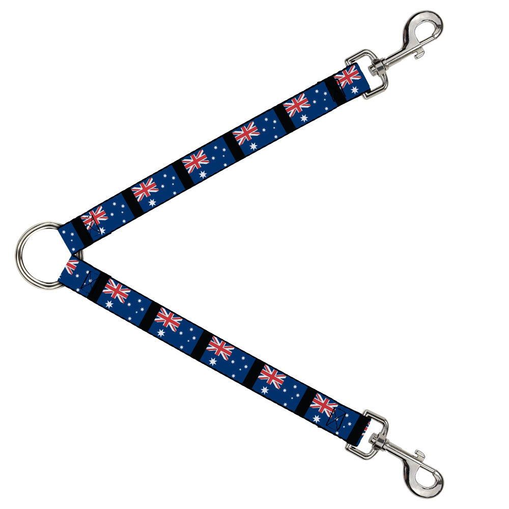 Dog Leash Splitter - Australia Flags Dog Leash Splitters Buckle-Down   