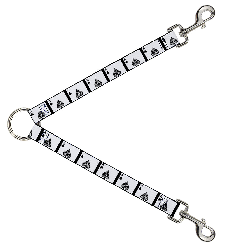 Dog Leash Splitter - Ace of Spades Dog Leash Splitters Buckle-Down   