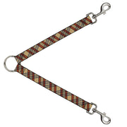 Dog Leash Splitter - Americana Plaid X Dog Leash Splitters Buckle-Down   