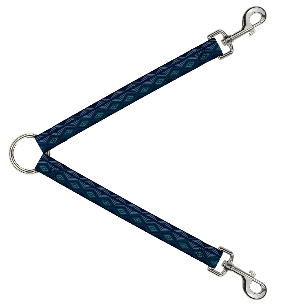 Dog Leash Splitter - Aztec3 Blues Dog Leash Splitters Buckle-Down   