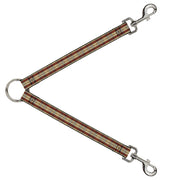 Dog Leash Splitter - Americana Plaid Dog Leash Splitters Buckle-Down   
