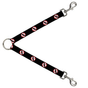Dog Leash Splitter - Anti-California Logo Black/Red/White Dog Leash Splitters Buckle-Down   