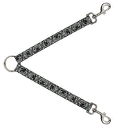 Dog Leash Splitter - Americana Federal Reserve Seal Weathered Gray/Black Dog Leash Splitters Buckle-Down   