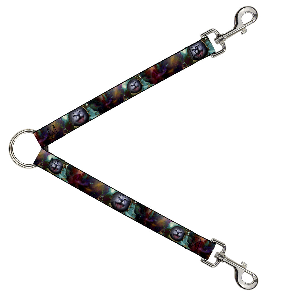 Dog Leash Splitter - Astronaut Cat in Space Dog Leash Splitters Buckle-Down   