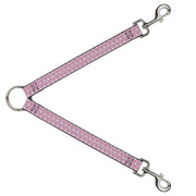 Dog Leash Splitter - Anchor2 Monogram Baby Pink/Baby Blue/White Dog Leash Splitters Buckle-Down   
