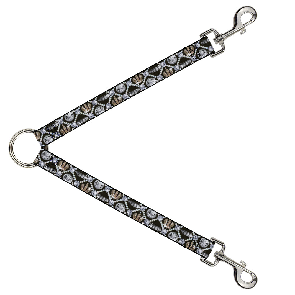 Dog Leash Splitter - Bling Dog Leash Splitters Buckle-Down   