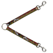 Dog Leash Splitter - Born to Raise Hell Red Dog Leash Splitters Buckle-Down   