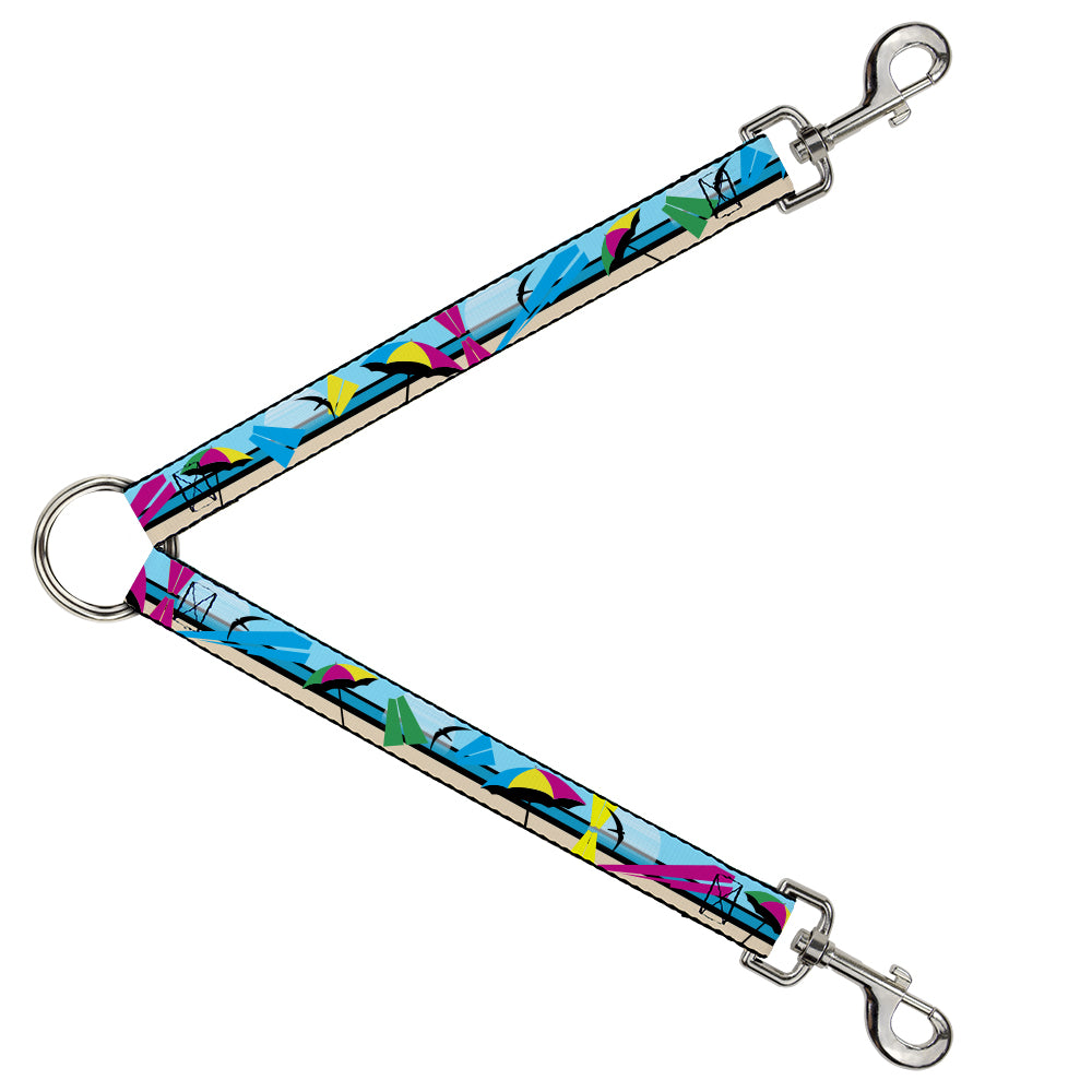 Dog Leash Splitter - Beach Scene 2 Dog Leash Splitters Buckle-Down   
