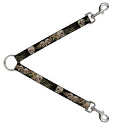 Dog Leash Splitter - BD Die Hard Skull 01 Dog Leash Splitters Buckle-Down   