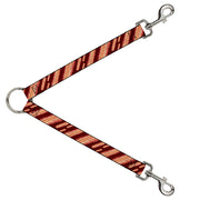 Dog Leash Splitter - Bacon Slices Maroon Dog Leash Splitters Buckle-Down   