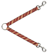 Dog Leash Splitter - Bacon Slices Red Dog Leash Splitters Buckle-Down   