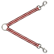Dog Leash Splitter - Bacon Stripe Dog Leash Splitters Buckle-Down   