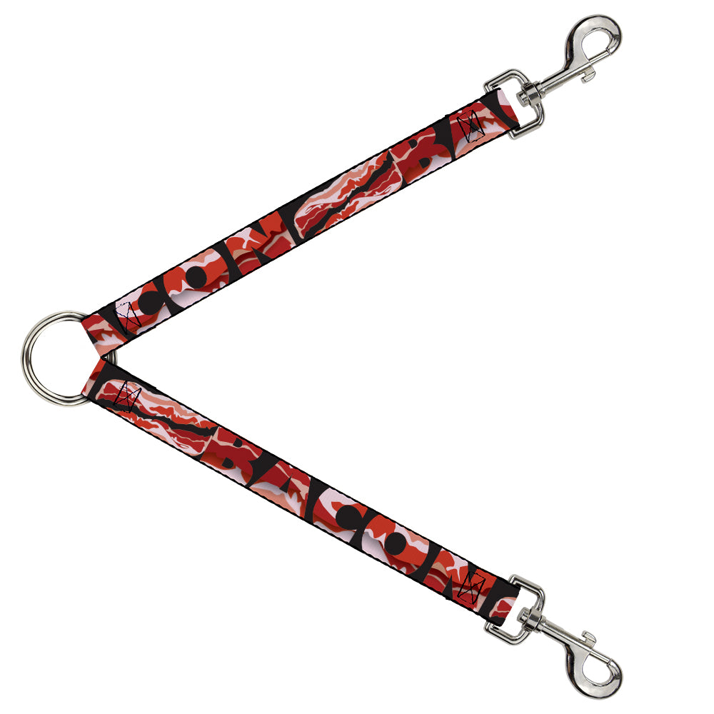 Dog Leash Splitter - Bacon w/Text1 Dog Leash Splitters Buckle-Down   