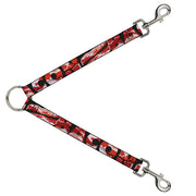 Dog Leash Splitter - Bacon w/Text1 Dog Leash Splitters Buckle-Down   