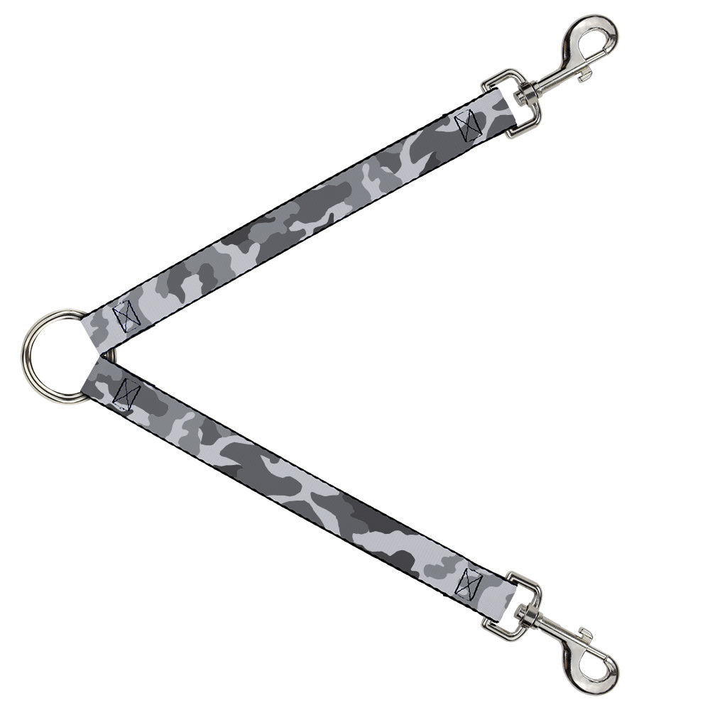 Dog Leash Splitter - Camo White Dog Leash Splitters Buckle-Down   