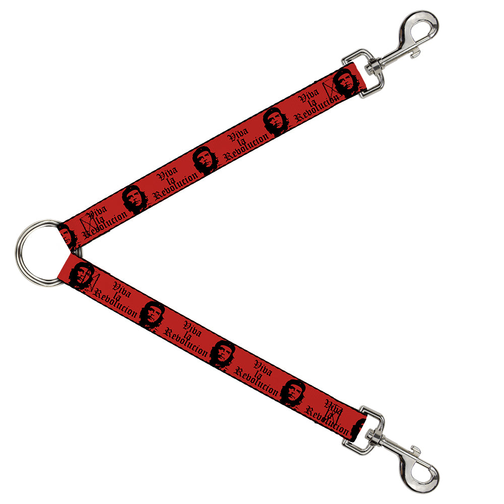 Dog Leash Splitter - Che Red/Black Dog Leash Splitters Buckle-Down   