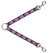 Dog Leash Splitter - Cuba Flags Dog Leash Splitters Buckle-Down   