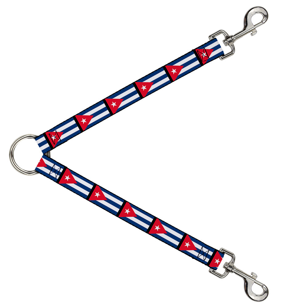 Dog Leash Splitter - Cuba Flags Dog Leash Splitters Buckle-Down   