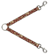 Dog Leash Splitter - Dragons Tan Dog Leash Splitters Buckle-Down   