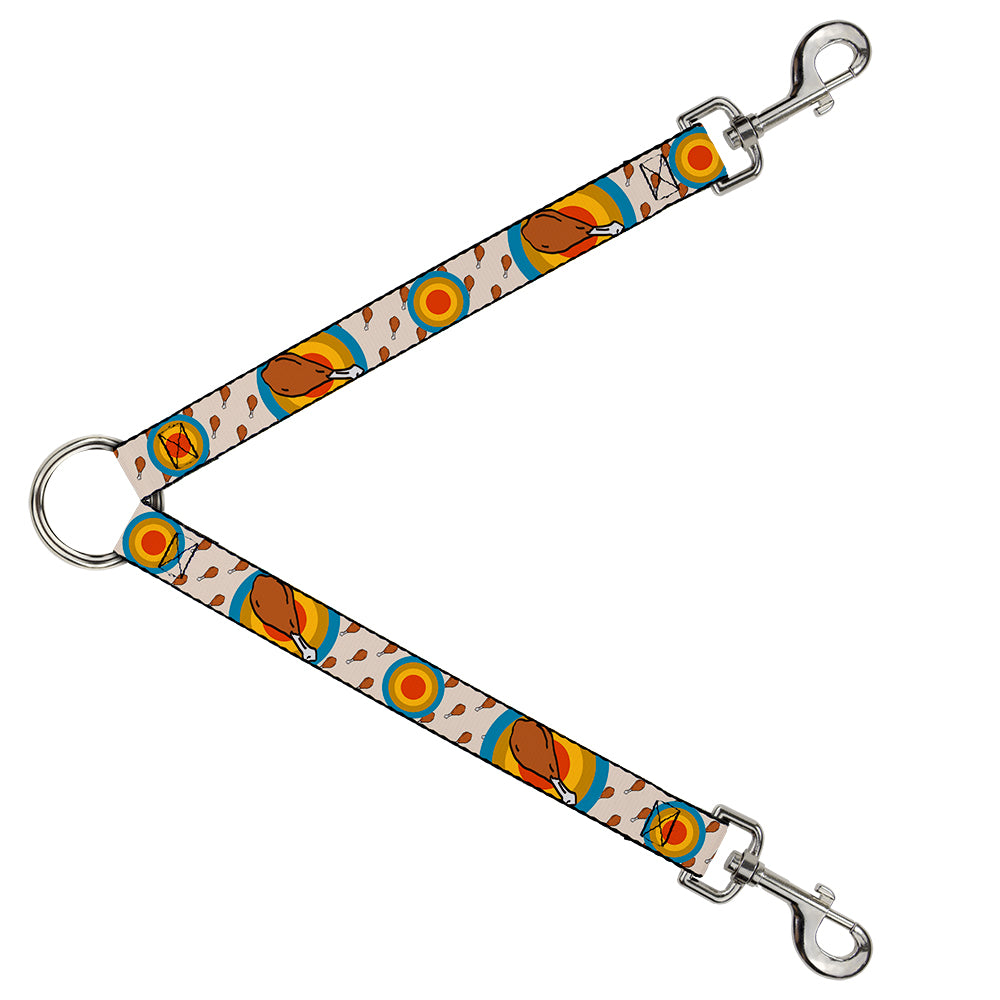 Dog Leash Splitter - Drumstick Target Dog Leash Splitters Buckle-Down   