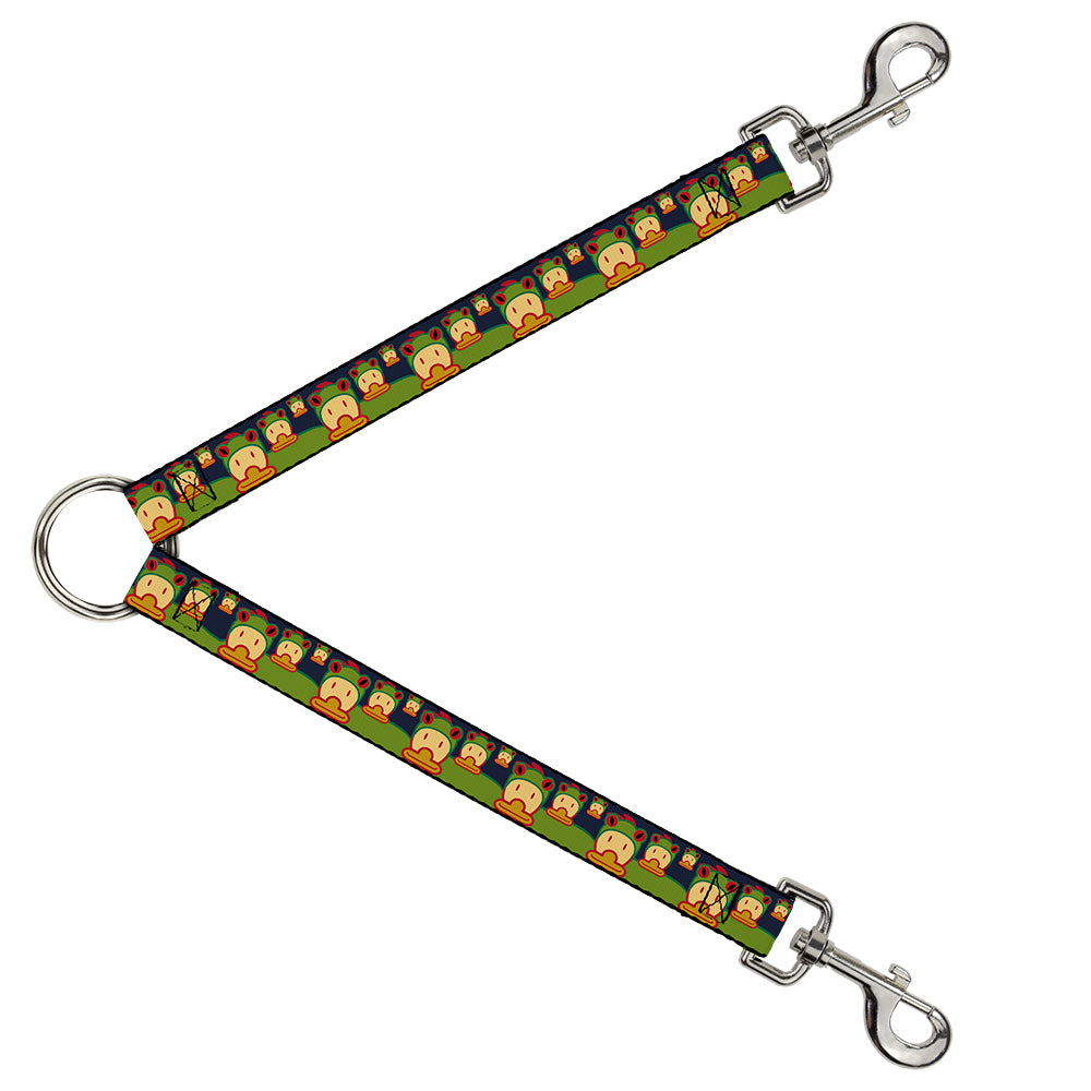 Dog Leash Splitter - Duck w/Frog Hat Dog Leash Splitters Buckle-Down   