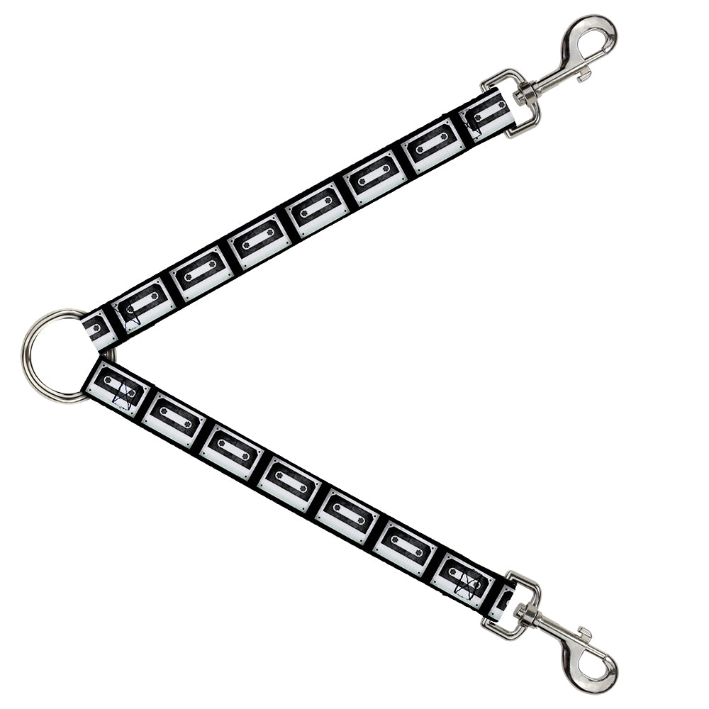 Dog Leash Splitter - DC Cassette Tape Dog Leash Splitters Buckle-Down   