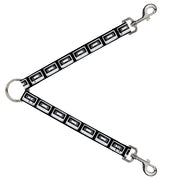 Dog Leash Splitter - DC Cassette Tape Dog Leash Splitters Buckle-Down   