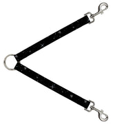 Dog Leash Splitter - Deep Space Black/White Dog Leash Splitters Buckle-Down   