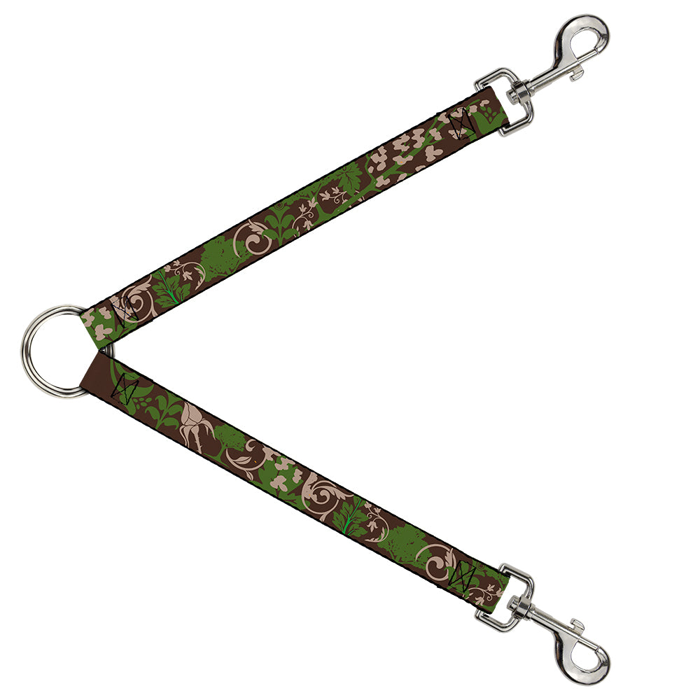Dog Leash Splitter - Earthy Brown/Green Dog Leash Splitters Buckle-Down   