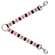 Dog Leash Splitter - England Flags Dog Leash Splitters Buckle-Down   