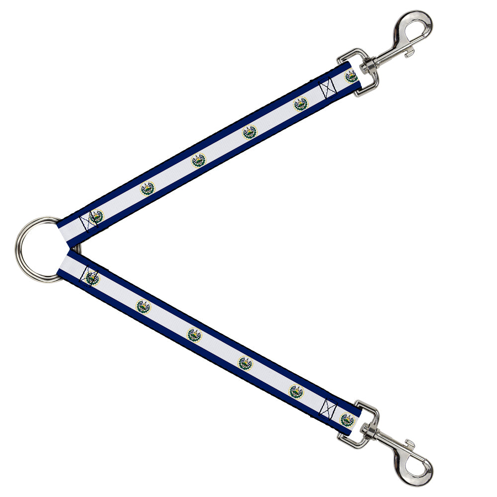 Dog Leash Splitter - El Salvador Flag Dog Leash Splitters Buckle-Down   