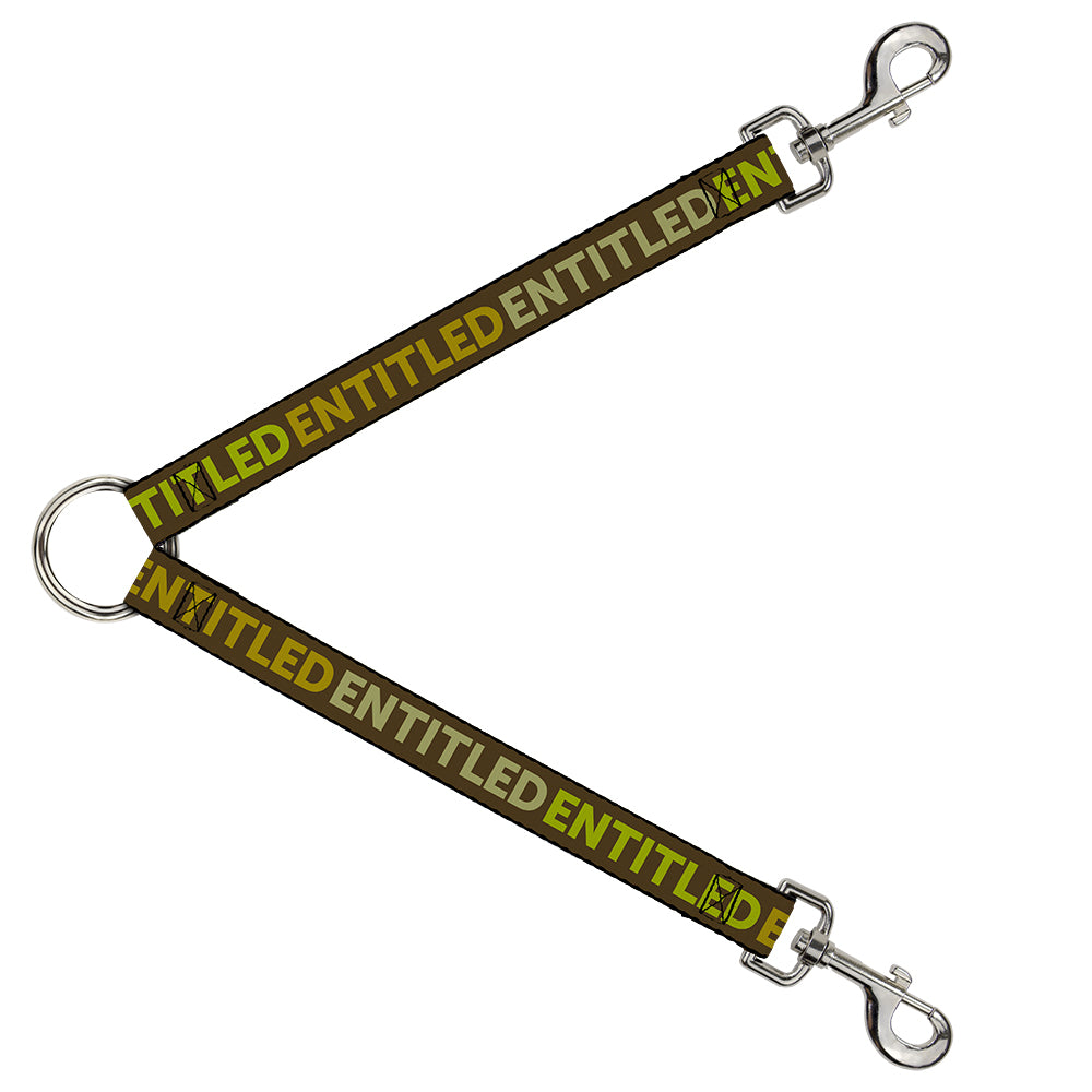 Dog Leash Splitter - ENTITLED Tonal Greens Dog Leash Splitters Buckle-Down   