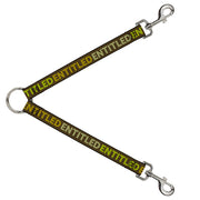 Dog Leash Splitter - ENTITLED Tonal Greens Dog Leash Splitters Buckle-Down   