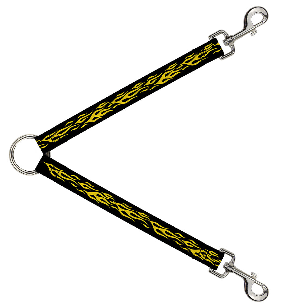 Dog Leash Splitter - Flame Yellow Dog Leash Splitters Buckle-Down   