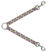 Dog Leash Splitter - Flip Flops4 Sand/Multi Color Dog Leash Splitters Buckle-Down   