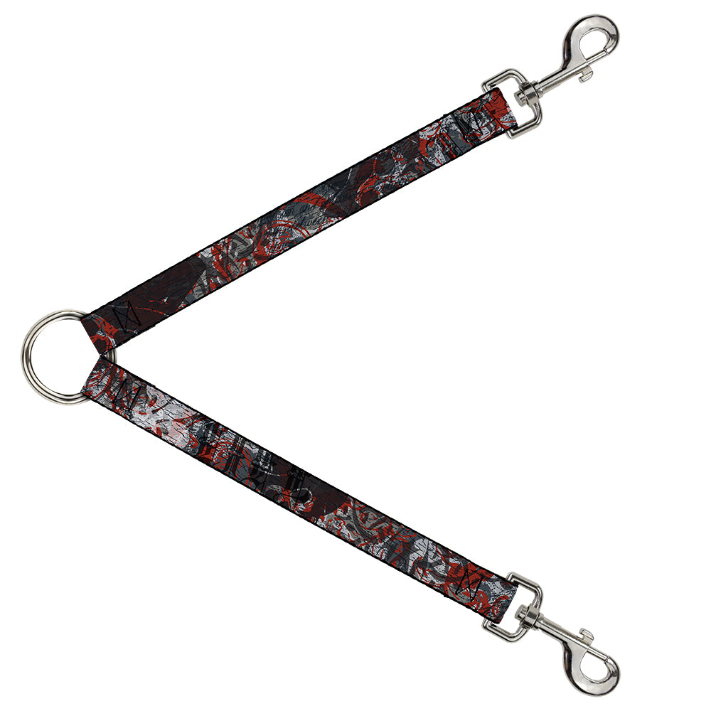 Dog Leash Splitter - Gothic 3 Dog Leash Splitters Buckle-Down   
