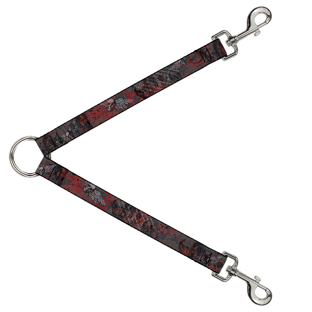 Dog Leash Splitter - Gothic 6 Dog Leash Splitters Buckle-Down   