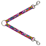 Dog Leash Splitter - Girls Rule Bubbles Dog Leash Splitters Buckle-Down   